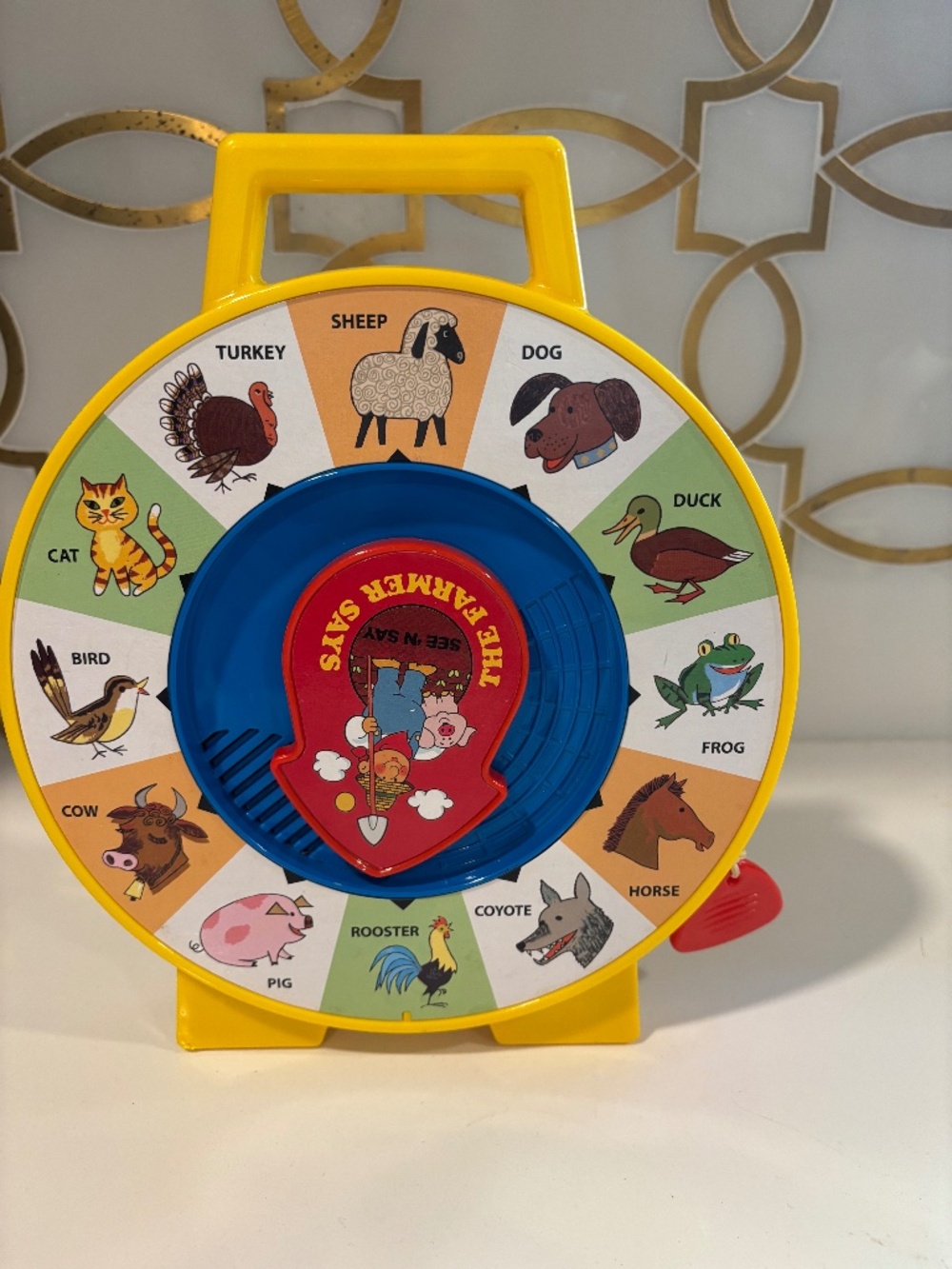 2013 Mattel See ‘N Say The Farmer Says Pull String Toy Animal Sounds Educational